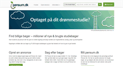 Desktop Screenshot of pensum.dk