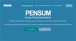 Desktop Screenshot of pensum.com.ve
