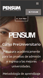 Mobile Screenshot of pensum.com.ve